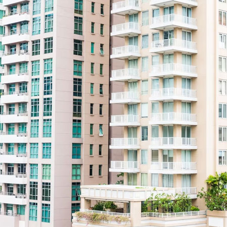 Flats with Balcony